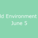 environment day